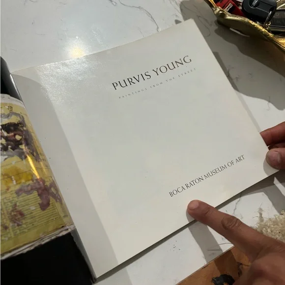 Purvis Young - Famous African Artwork 🖼️ RARE - Picture 6 of 9